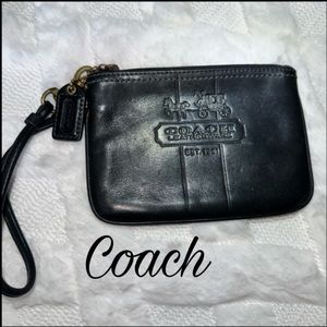Vintage Coach wristlet
